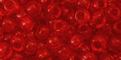 cc5b - Toho beads 6/0 transparent siam ruby (10g)