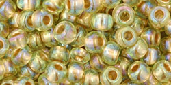 cc998 - Toho beads 6/0 gold lined rainbow light jonquil (10g)