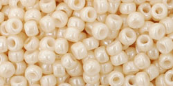 cc123 - Toho beads 8/0 opaque lustered light beige (10g)