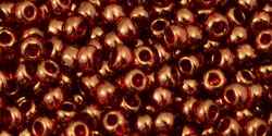 cc329 - Toho beads 8/0 gold lustered african sunset (10g)