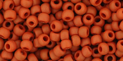 cc46lf - Toho beads 8/0 opaque frosted terra cotta (10g)