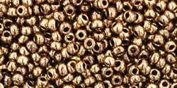 cc1705 - Toho beads 11/0 gilded marble brown (10g)