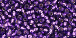 Buy cc2224 - Toho beads 11/0 silver lined purple (10g)