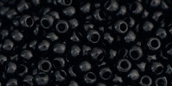 Buy cc49 - Toho beads 11/0 opaque jet (10g)