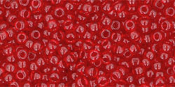 cc5c - Toho beads 11/0 transparent ruby (10g)