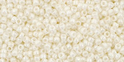 Buy cc122 - Toho beads 15/0 opaque lustered navajo white (5g)