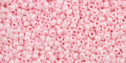 cc126 - Toho beads 15/0 opaque lustered baby pink (5g)