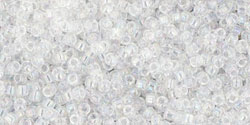cc161 - Toho beads 15/0 transparent rainbow crystal (5g)