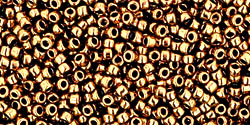 cc221 - Toho beads 15/0 bronze (5g)