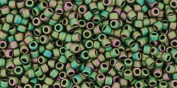 Buy cc707 - Toho beads 15/0 matt colour iris peridot (5g)