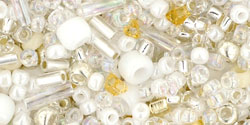 cc3212 - Toho beads mix hasu-white (10g)