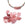 Beads wholesaler  - Heishi Beads slice Polished Strawberry Quartz 13x9mm (10)