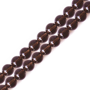 Buy Smoky quartz round beads 4mm strand (1)