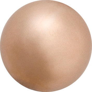 Preciosa Round Pearl Bronze Pearl 6mm -78800 (20)