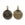 Beads wholesaler  - Charm pendant frame for Swarovski 2088 SS34 brass (1)