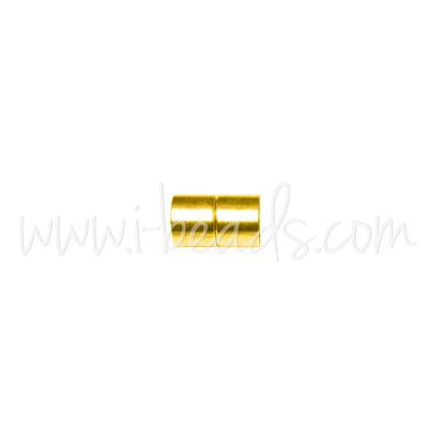 Magnetic clasp for 5mm cord gold plated (1)