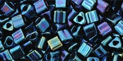 cc82 - Toho triangle beads 3mm metallic nebula (10g)