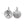 Beads wholesaler  - Letter charm X antique silver plated 11mm (1)