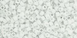 Buy cc41f - Toho Treasure beads 11/0 opaque frosted white (5g)