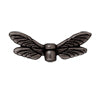 Buy Dragonfly wings bead metal gunmetal plated 20mm (1)