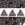 Beads wholesaler  - KHEOPS par PUCA 6mm pastel dark brown bronze (10g)