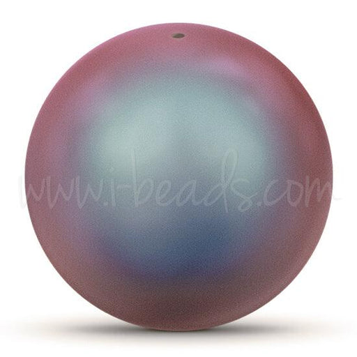 5810 Swarovski crystal iridescent red pearl 10mm (10)