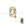 Beads wholesaler  - Letter bead Q gold plated 7x6mm (1)