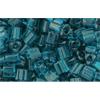 cc7bd - Toho triangle beads 3mm transparent capri blue (10g)