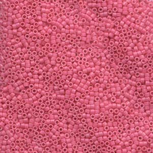 Buy DB1371 - 11/0 Dyed opaque Rose- 1,6mm - Hole : 0,8mm (5gr)
