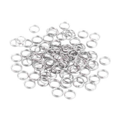 Stainless Steel Jump Rings 4x0,5mm (50)