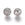 Beads wholesaler  - Beads, round with heart, metal nickel free color Silver 10mm (2)