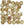 Beads wholesaler  - Honeycomb beads 6mm chalk dark travertine (30)