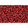 Cc25c - Toho beads 15/0 silver lined ruby (100g)