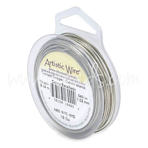 Buy Artistic wire 18 gauge tinned copper, 9.1m (1)