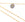 Beads wholesaler  - Stainless Steel fine Chain Golden mesh oval flattened, 3.5x2mm (50cm)