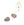 Beads wholesaler  - Drop bead pendant Labradorite 8x5mm-0.5mm (2)