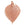 Beads wholesaler  - Real aspen leaf pendant rose gold 24K 50mm (1)