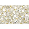 Cc21 - Toho beads 6/0 silver lined crystal (250g)