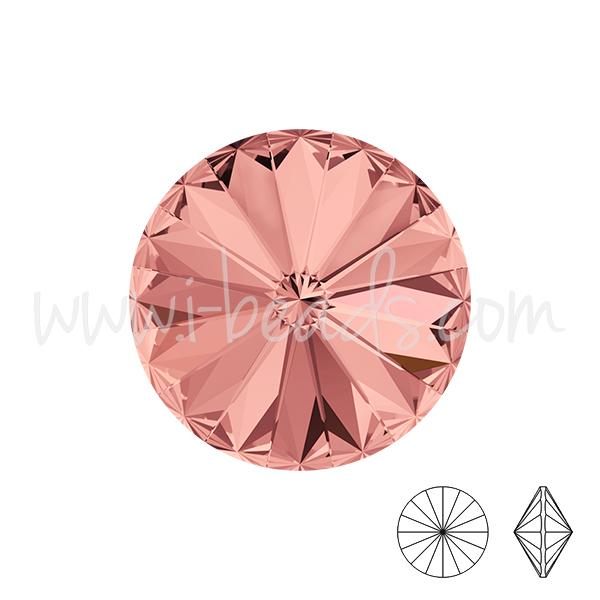 Swarovski 1122 rivoli blush rose 10mm-ss47 (2)