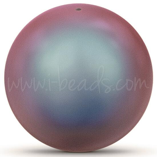 5810 Swarovski crystal iridescent red pearl 12mm (5)