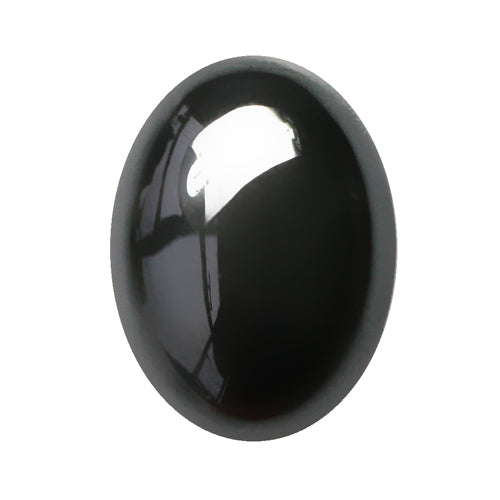 Oval cabochon hematite 18x13mm (1)