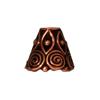 Buy Cone spirals metal antique copper plated 8.5mm (1)