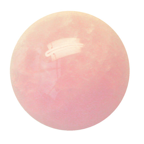 Round cabochon rose quartz 20mm (1)