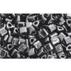 cc81 - Toho triangle beads 2.2mm metallic hematite (10g)