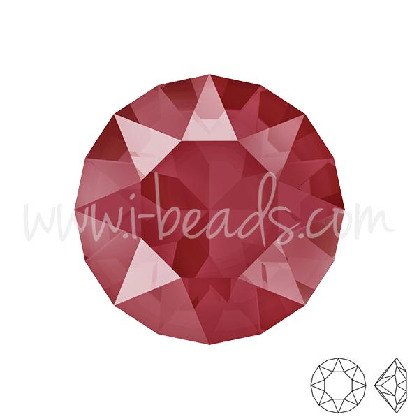 Swarovski 1088 xirius chaton crystal royal red 8mm-SS39 (3)