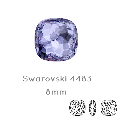 Buy 4483 Swarovski Fantasy Cushion Fancy Stone Tanzanite - 8mm (1)