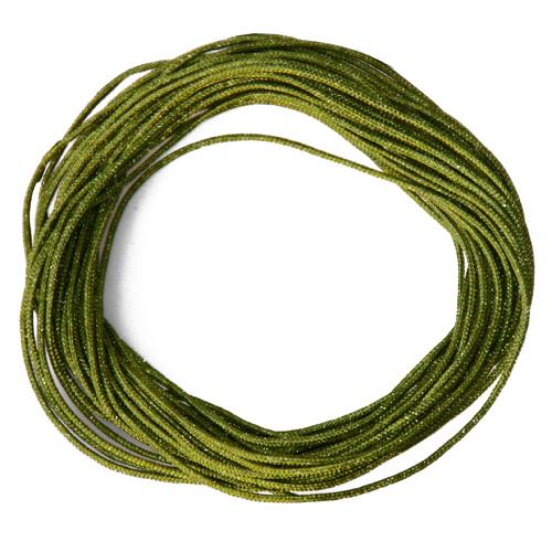 Satin cord olivine 0.7mm, 5m (1)