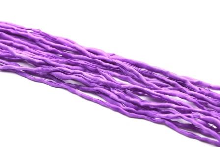 Silk cord Handmade PURPLE 2mm (1m)