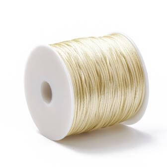 Rattail cord BEIGE 1mm (3m)