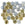 Beads wholesaler  - Honeycomb beads 6mm topaz capri (30)